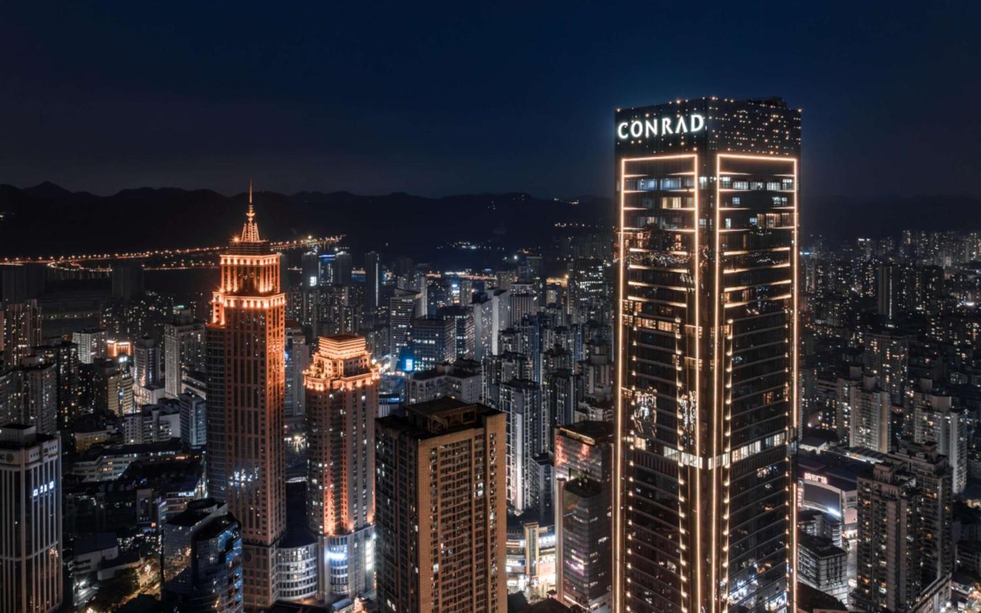 Conrad Chongqing - Indulge In The Magical 8D City Landscape Exteriör bild