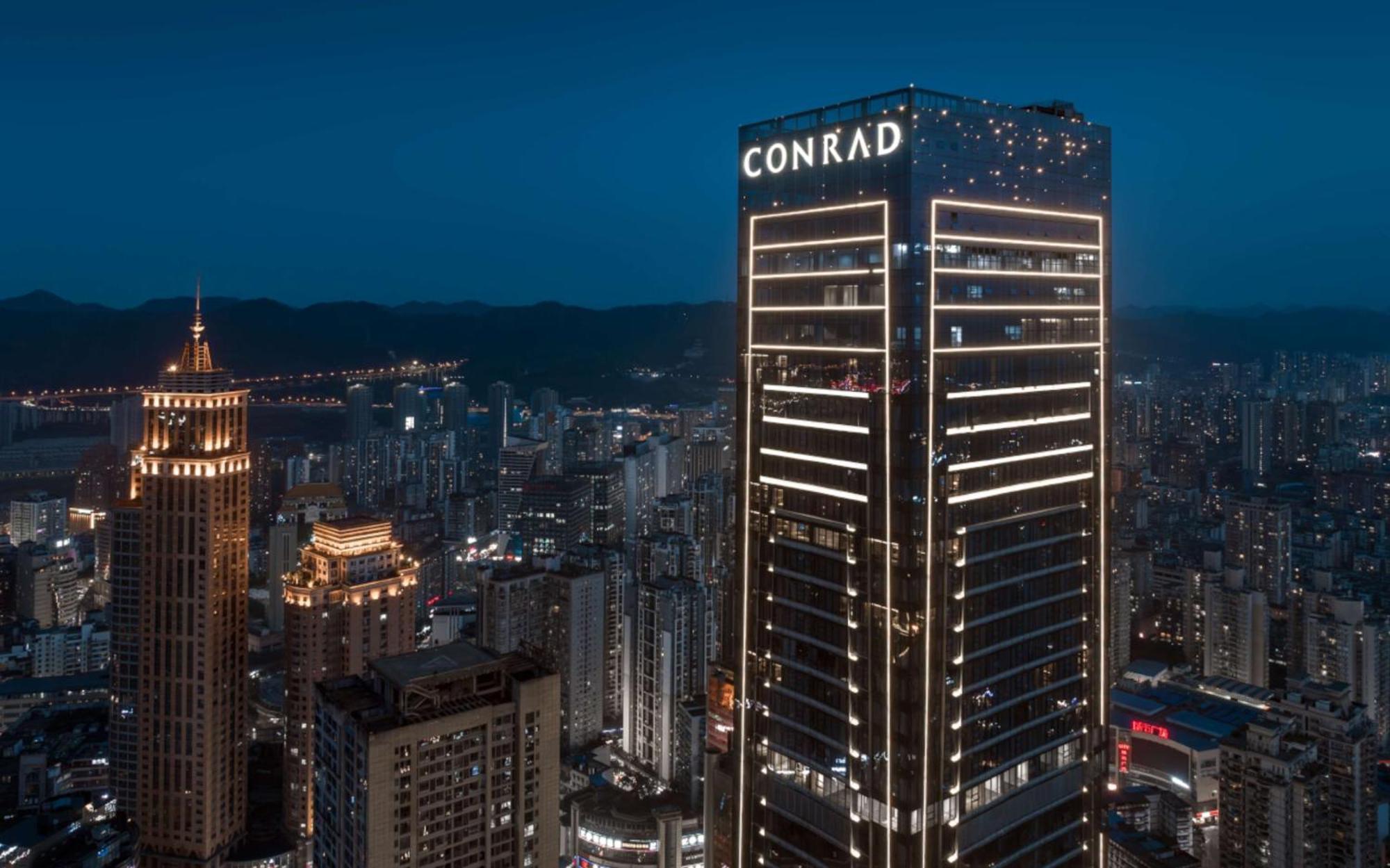 Conrad Chongqing - Indulge In The Magical 8D City Landscape Exteriör bild