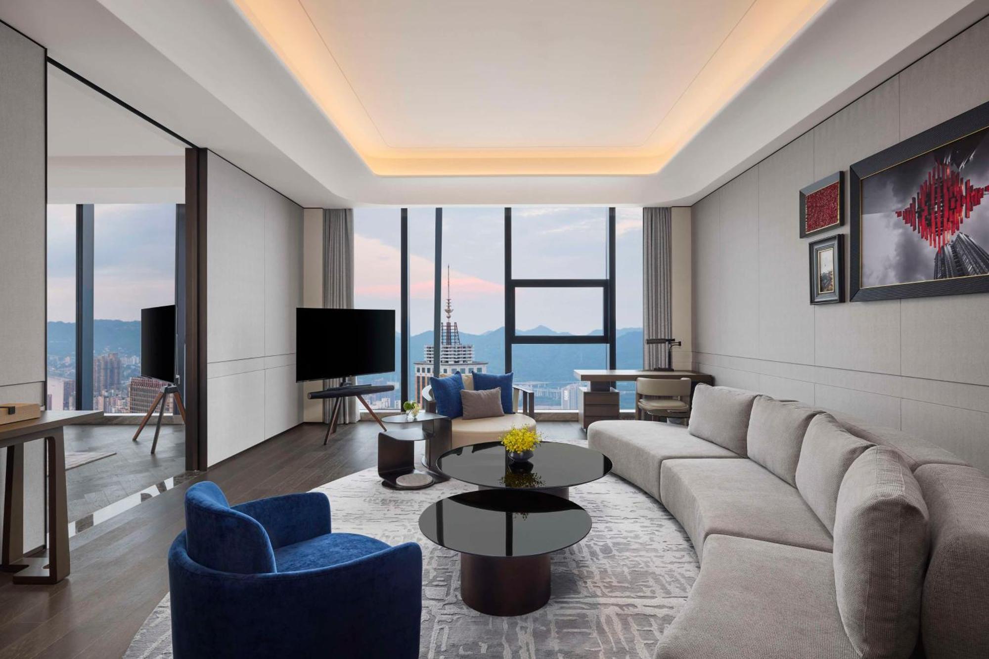 Conrad Chongqing - Indulge In The Magical 8D City Landscape Exteriör bild