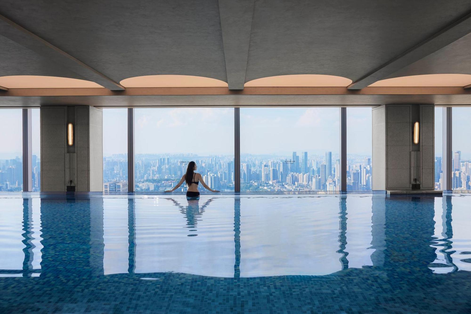 Conrad Chongqing - Indulge In The Magical 8D City Landscape Exteriör bild