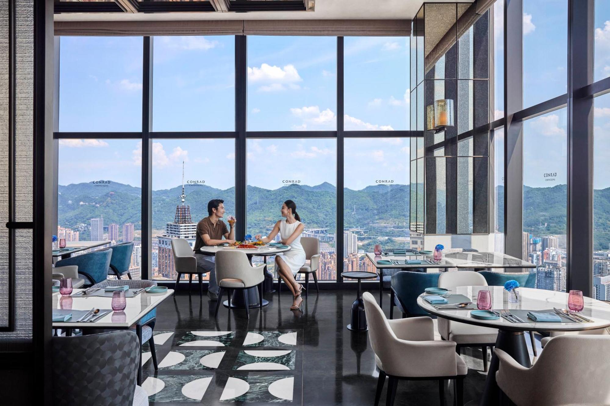 Conrad Chongqing - Indulge In The Magical 8D City Landscape Exteriör bild