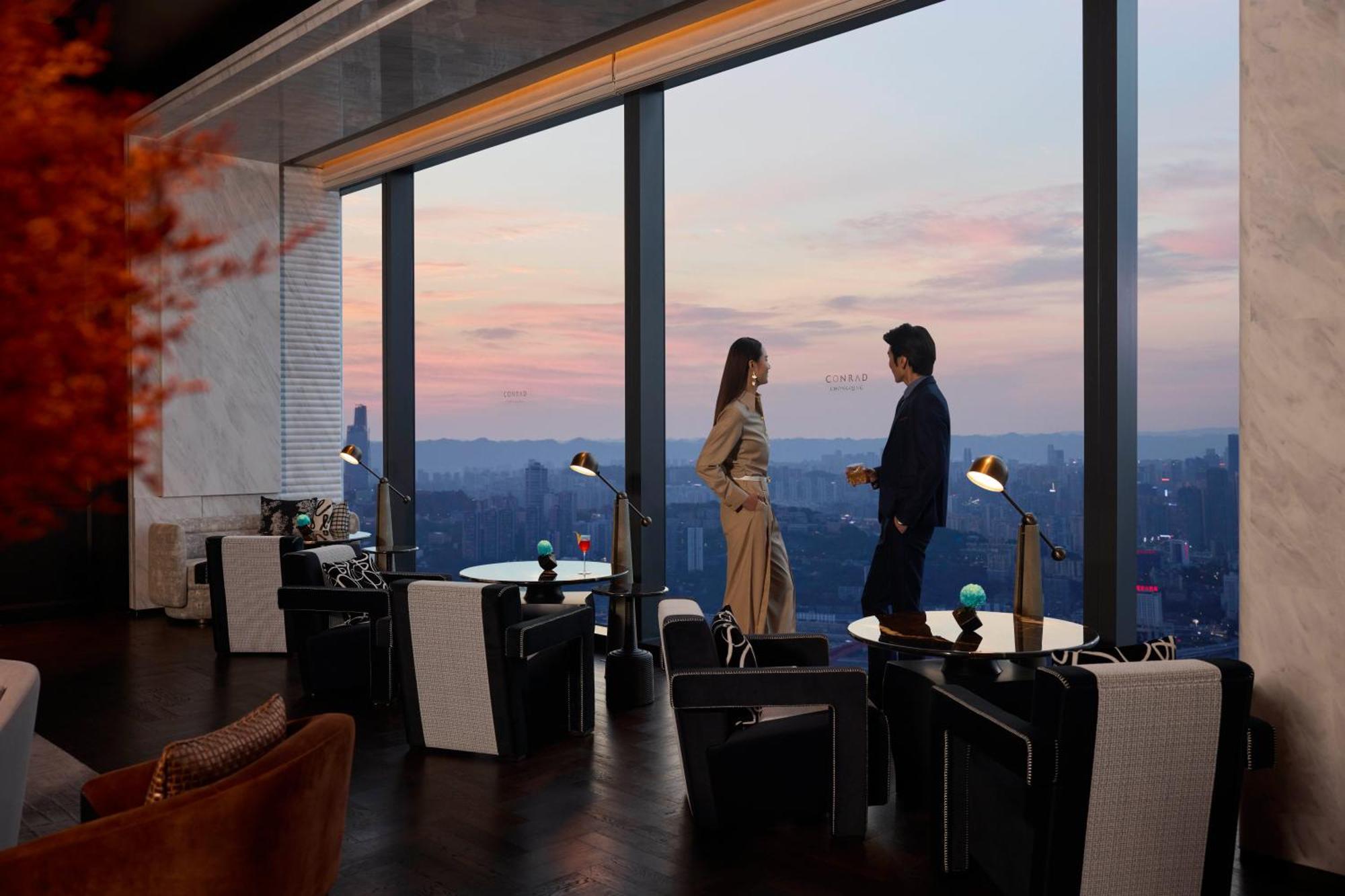 Conrad Chongqing - Indulge In The Magical 8D City Landscape Exteriör bild